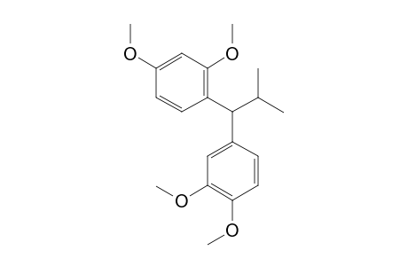 1-[1-(3,4-dimethoxyphenyl)-2-methyl-propyl]-2,4-dimethoxy-benzene