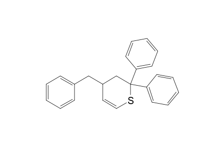 4-(Benzyl)-2,2-diphenyl-3,4-dihydro-2H-thiopyran