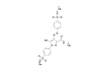 1-(4-Sulfophenyl)-4-(4-sulfophenylazo)-5-hydroxy-1H-pyrazole-3-carboxylic acid trisodium salt