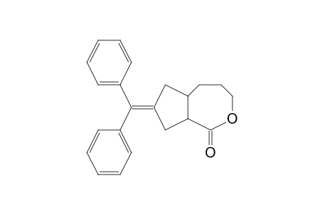 3-Oxabicyclo[5.3.0]decan-2-one, 9-(diphenylmethylene)-, (Z)-