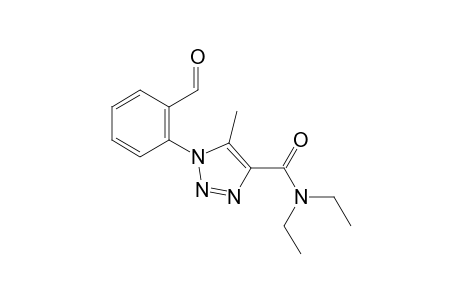 N,N-Diethyl-1-(2-formylphenyl)-5-methyl-1H-1,2,3-triazole-4-carboxamide