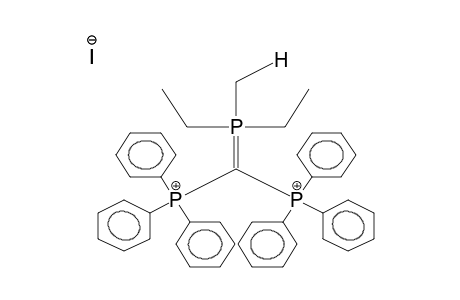 BIS(TRIPHENYLPHOSPHONIO)METHYLENE(DIETHYL)METHYLPHOSPHORANE DIIODIDE