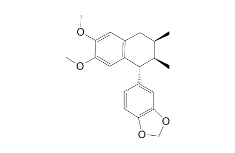 8-R,7'-R,8'-R-4,5-DIMETHOXY-3',4'-METHYLENEDIOXY-2,7'-CYCLOLIGNAN