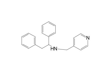 1,2-Diphenyl-N-(4-pyridylmethyl)ethanamine