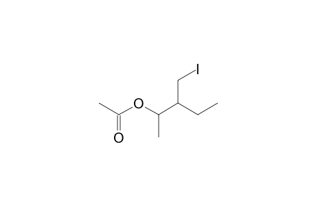 Acetic acid, 2-iodomethyl-1-methylbutyl ester