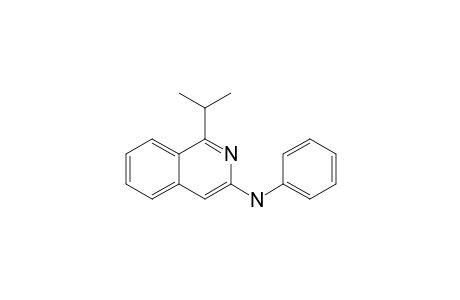 1-(ISOPROPYL)-3-PHENYLAMINO-ISOQUINOLINE