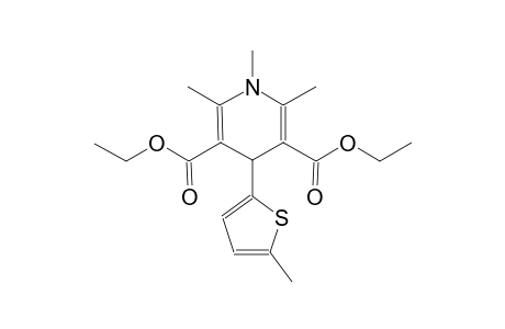 Diethyl 1,2,6-trimethyl-4-(5-methyl-2-thienyl)-1,4-dihydro-3,5-pyridinedicarboxylate