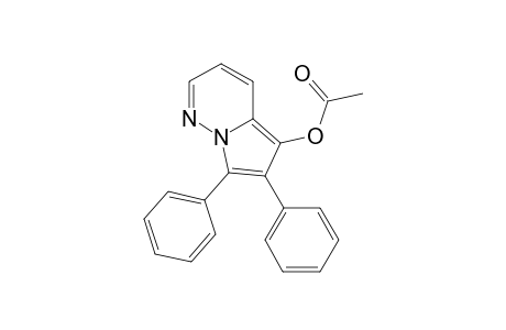 (6,7-diphenylpyrrolo[1,2-b]pyridazin-5-yl) ethanoate