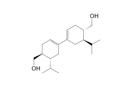 ((4S,4'S,5R,5'R)-5,5'-diisopropyl-[1,1'-bi(cyclohexane)]-1,1'-diene-4,4'-diyl)dimethanol