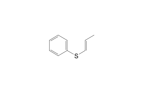 Benzene, (1-propenylthio)-