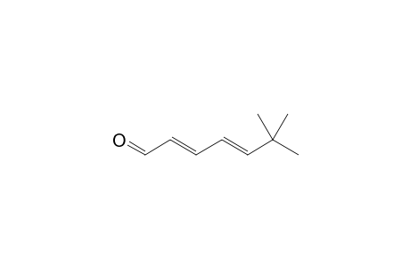 (2E,4E)-6,6-dimethylhepta-2,4-dienal
