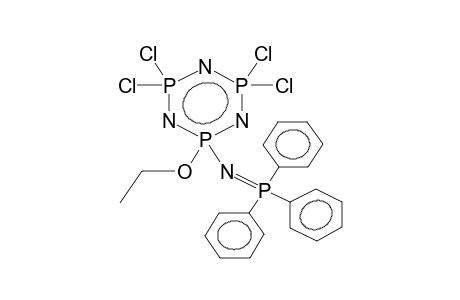 2-ETHOXY-2-TRIPHENYLPHOSPHIMINOTETRACHLOROPHOSPHAZENE