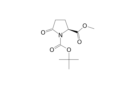 Methyl (S)-1-(tert-butoxycarbonyl)-5-oxopyrrolidine-2-carboxylate