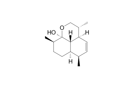 (3R,3aR,6R,6aR,9R,9aR,9bS)-9a-Hydroxy-3,6,9-trimethyl-2,3,3a,6,6a,7,8,9,9a,9b-decahydro-1-oxa-1H-phenalene