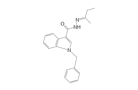 1-benzylindole-3-carboxylic acid, sec-butylidenehydrazide