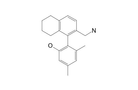 (m)-2-Aminomethyl-1-(2'-hydroxy-4',6'-dimethylphenyl)-5,6,7,8-tetrahydronaphthalene