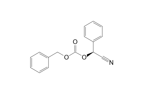 (S)-2-(Benzyloxycarbonyloxy)-2-phenylacetonitrile