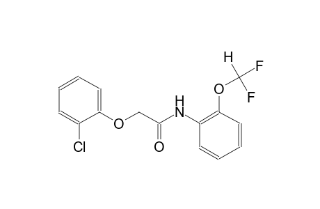 2-(2-chlorophenoxy)-N-[2-(difluoromethoxy)phenyl]acetamide