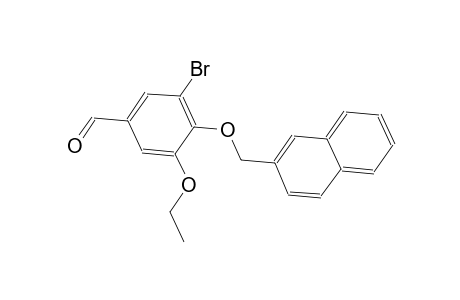 3-bromo-5-ethoxy-4-(2-naphthylmethoxy)benzaldehyde