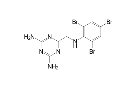 2,4-Diamino-6-[(2,4,6-tribromoanilino)methyl]-S-triazine