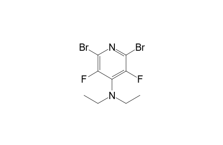 2,6-DIBROMO-4-DIETHYLAMINO-3,5-DIFLUOROPYRIDINE