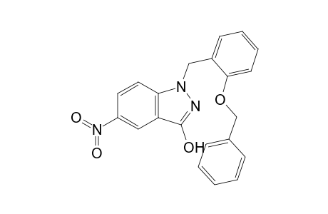 1-(2'-Benzyloxybenzyl)-5-nitro-1H-indazol-3-ol