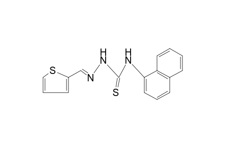 2-Thiophenecarboxaldehyde, 4-(1-naphthyl)-3-thiosemicarbazone