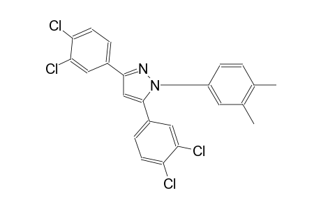 3,5-bis(3,4-dichlorophenyl)-1-(3,4-dimethylphenyl)-1H-pyrazole