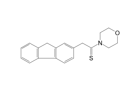 4-[2-(2-fluorenyl)thioacetyl]morpholine