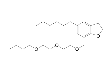 5-n-hexyl-7-[[2-(2-Butoxyethoxy)ethoxy]methyl]-2,3-dihydrobenzofuran