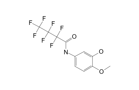 5-Amino-2-methoxyphenol, N-heptafluorobutyryl-