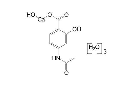 4-acetamidosalicylic acid, calcium hydroxide salt, trihydrate