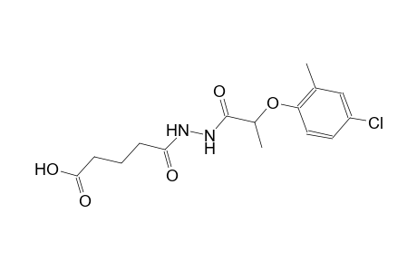 5-{2-[2-(4-chloro-2-methylphenoxy)propanoyl]hydrazino}-5-oxopentanoic acid