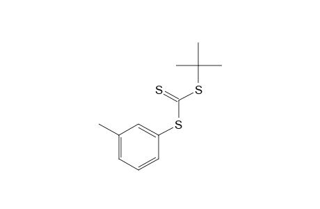 trithiocarbonic acid, tert-butyl m-tolyl ester