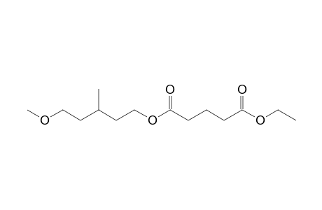 Glutaric acid, ethyl 5-methoxy-3-methylpentyl ester