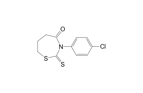 3-(4-CHLOROPHENYL)-2-THIOXO-1,3-THIAZEPAN-4-ONE