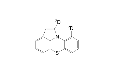 1,10-DIDEUTERIO-PYRROLO-[3,2,1-KL]-PHENOTHIAZINE