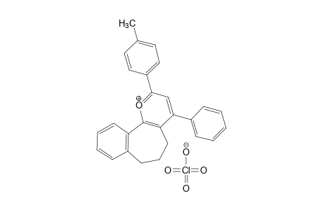 6,7-dihydro-4-phenyl-2-p-tolyl-5H-benzo[6,7]cyclohepta[1,2-b]pyrylium perchlorate