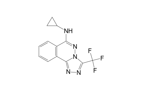 Cyclopropyl-(3-trifluoromethyl-[1,2,4]triazolo[3,4-a]phthalazin-6-yl)-amine