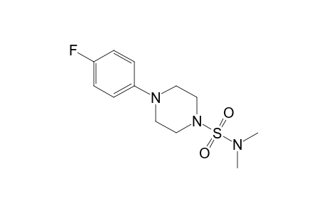N,N-DIMETHYL-4-(p-FLUOROPHENYL)-1-PIPERAZINESULFONAMIDE