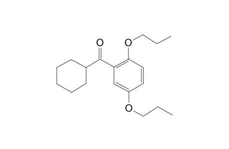 Cyclohexyl(2,5-dipropoxyphenyl)methanone