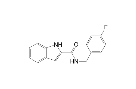 N-(4-fluorobenzyl)-1H-indole-2-carboxamide