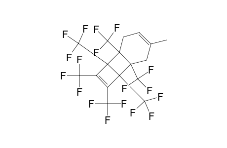 1,2,3,4,5,6-HEXAKIS-(TRIFLUOROMETHYL)-8-METHYL-TRICYCLO-[4.4.0.0.0(2,5)]-DECA-3,8-DIENE