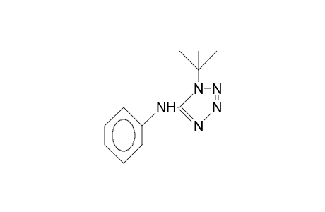 5-Anilino-1-tert-butyl-tetrazole