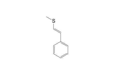 Benzene, [2-(methylthio)ethenyl]-, (E)-