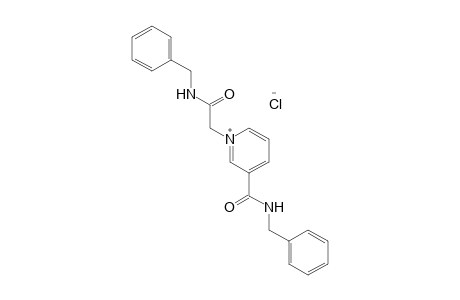 3-(benzylcarbamoyl)-1-[(benzylcarbamoyl)methyl]pyridinium chloride