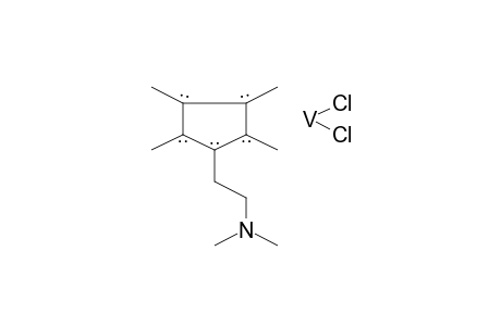 Vanadium, dichloro-[.eta.-5-(2-dimethylaminoethyl)tetramethylcyclopentadienyl]-