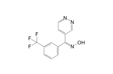 Z-4-Pyridazinyl(3-trifluoromethylphenyl)methanone oxime