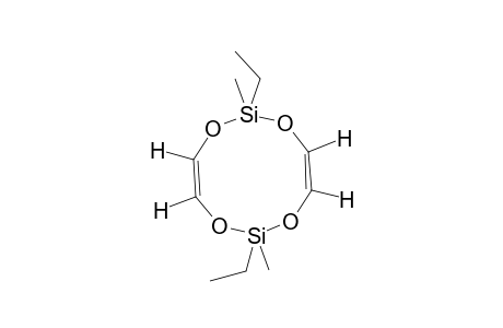 (Z,Z)-2,7-DIMETHYL-2,7-DIETHYL-1,3,6,8-TETRAOXA-2,7-DISILACYCLODECA-4,9-DIENE;ISOMER-#1