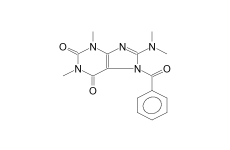 7-BENZOYL-8-DIMETHYLAMINOTHEOPHYLLINE